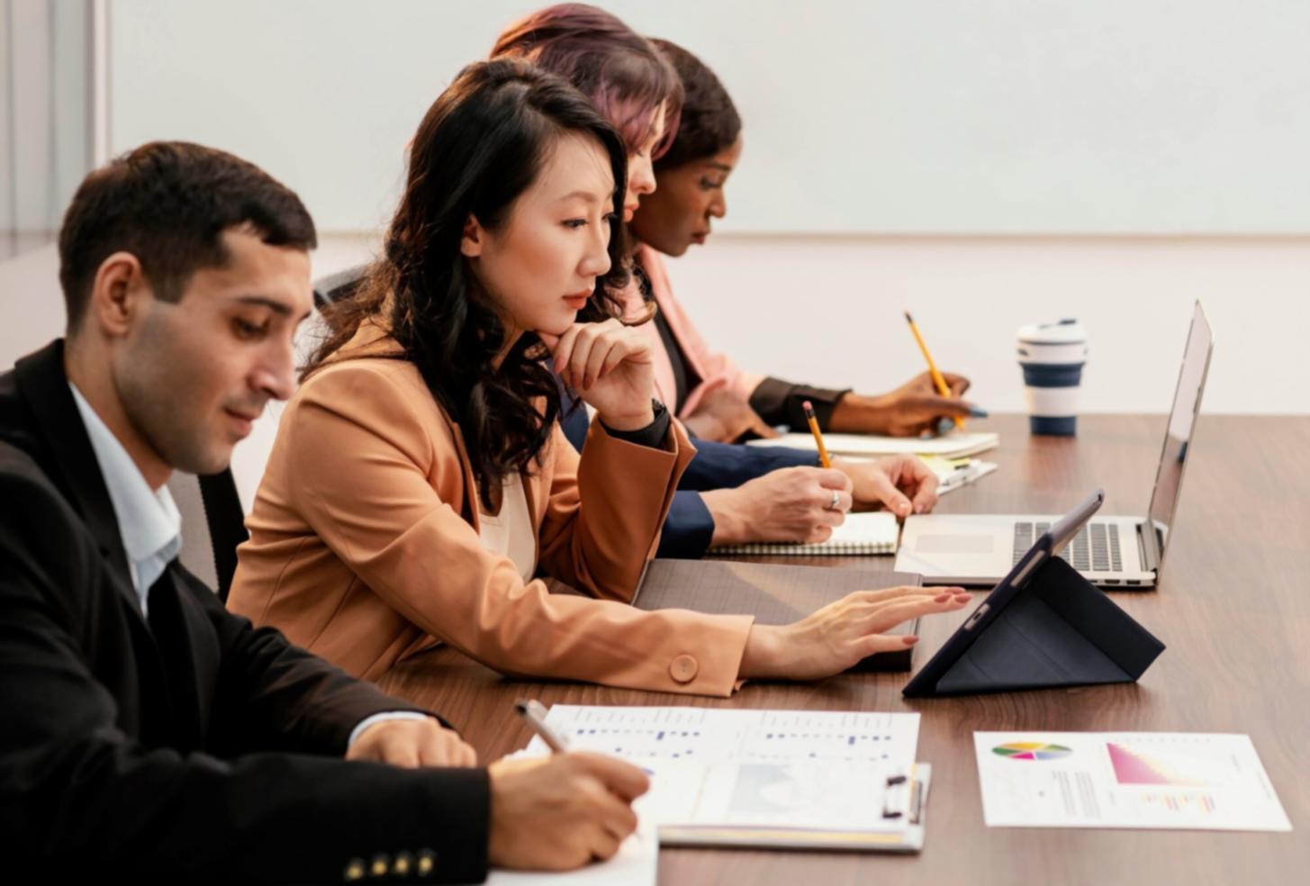 Finanzplanung Arbeitsplatz